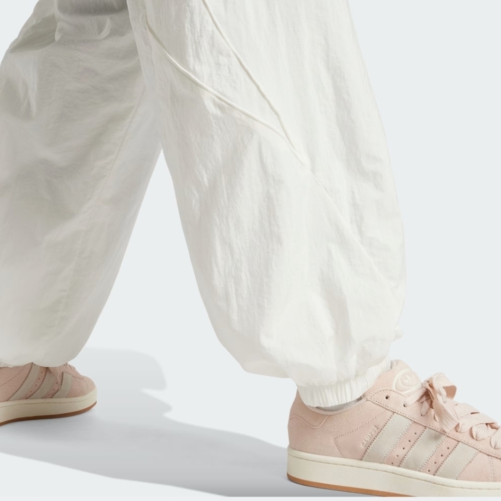 Adidas Women's Woven Wide Leg Pants,  White S NEW